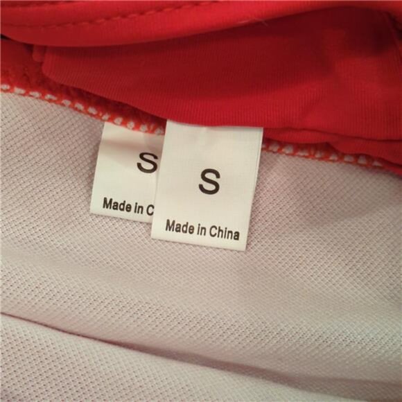 NEW Red Wrap Bikini Set Push Up High Waisted Bottoms 2 Piece Women's S - Picture 4 of 4